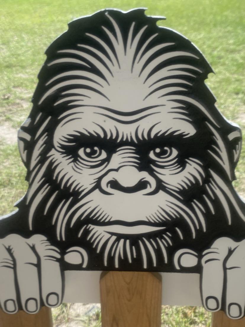Bigfoot Fence Peeker Weatherproof PVC 12" Tall x 20" Wide