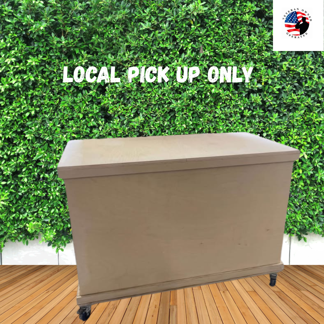 MOBILE, COLLAPSIBLE BAR / CHARCUTERIE / EVENT CART