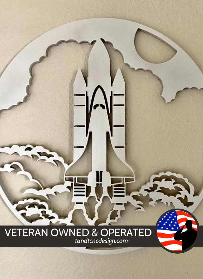 Space Shuttle Wall Decor