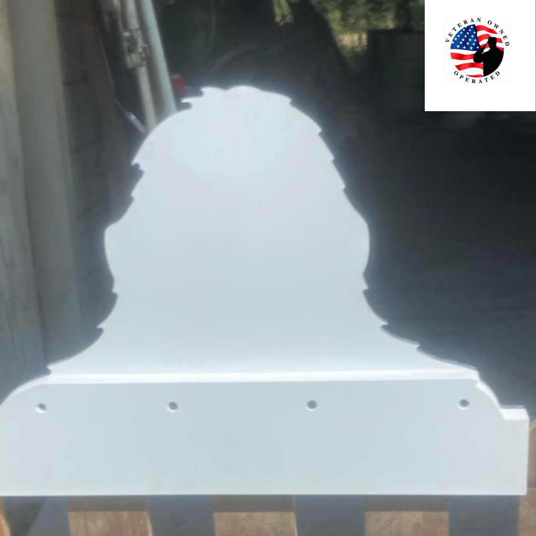Bigfoot Fence Peeker Weatherproof PVC 12" Tall x 20" Wide