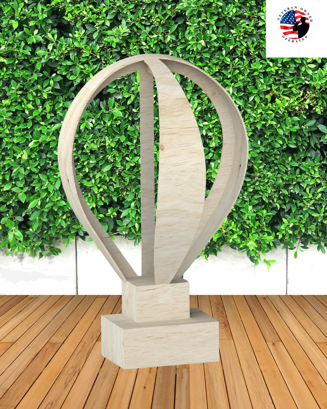 3D Hot Air Balloon Event Prop – 5ft Tall Perfect for Weddings, Baby Showers & Events