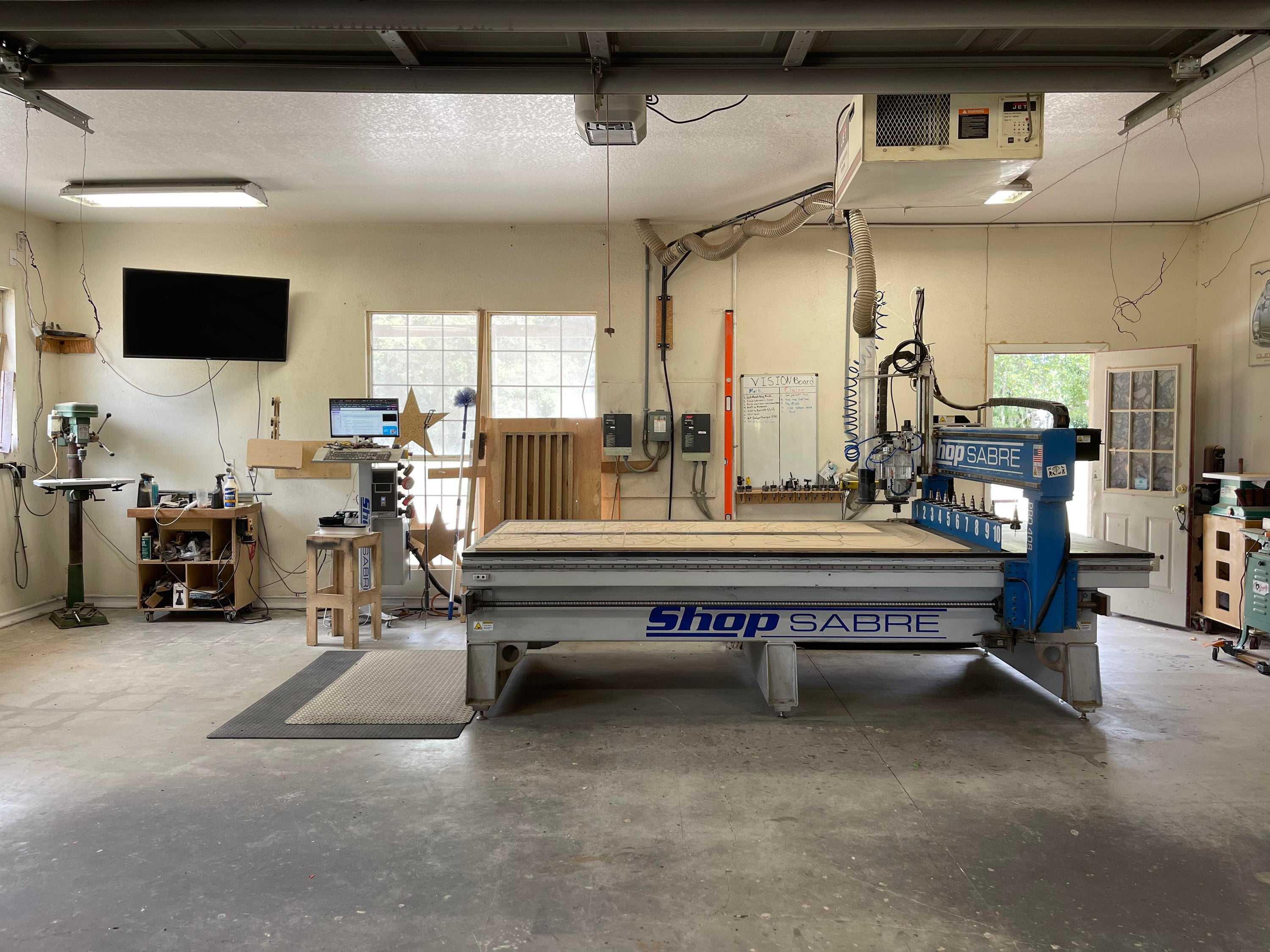 View of T&T CNC Workshop
