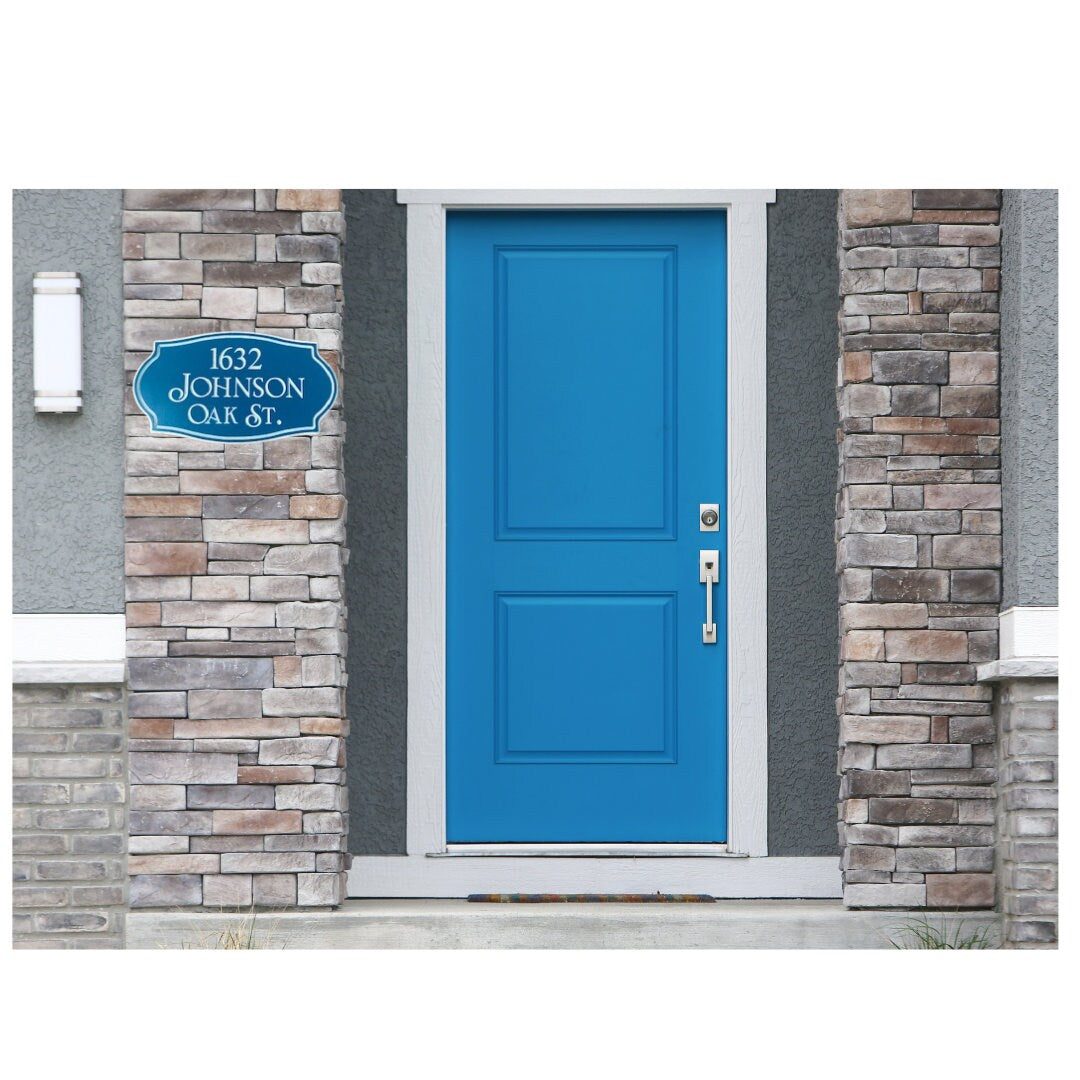 Custom Address Sign
