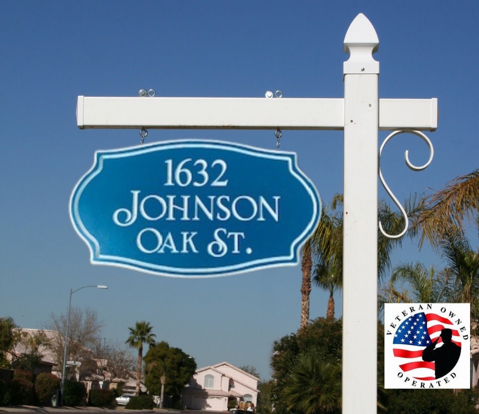 Custom Address Sign