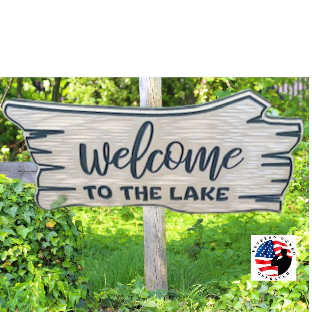 Custom Faux Wood PVC Sign