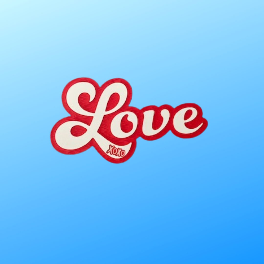 Pvc Love Sign| Love Wall Art