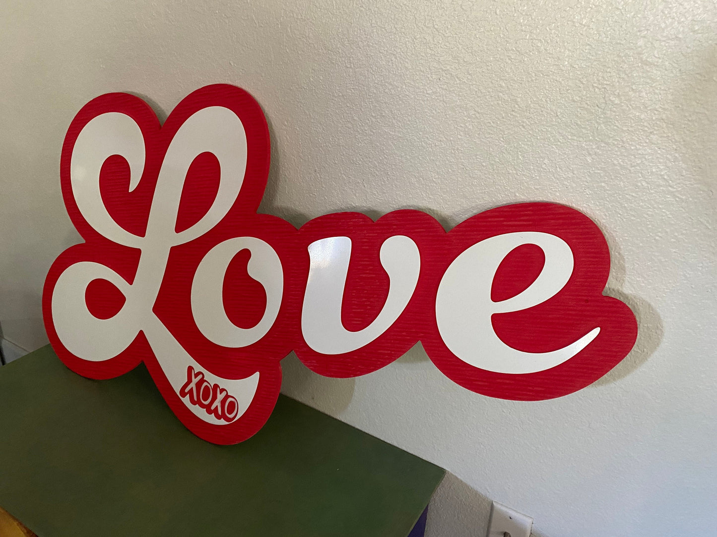 Pvc Love Sign| Love Wall Art