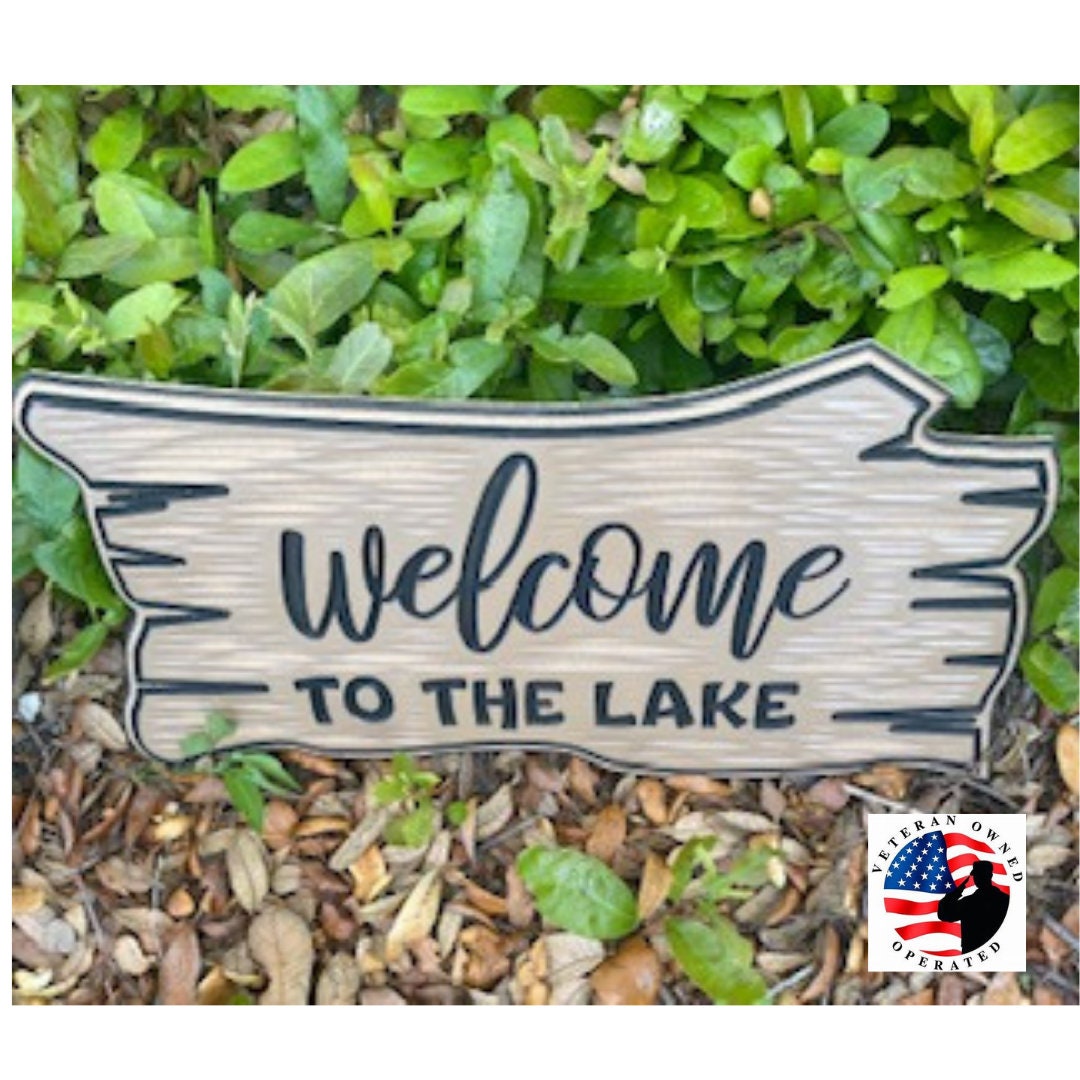 Custom Faux Wood PVC Sign