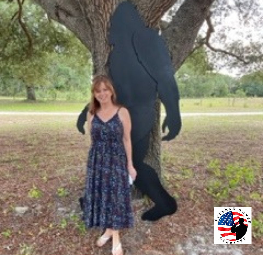 7 Foot Bigfoot or Sasquatch Silhouette Yard Art