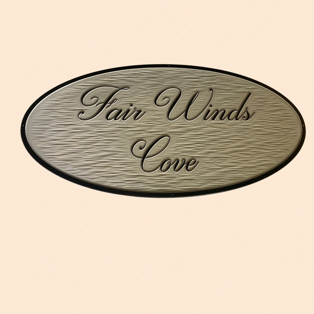 Custom PVC Dock or Lake House Sign