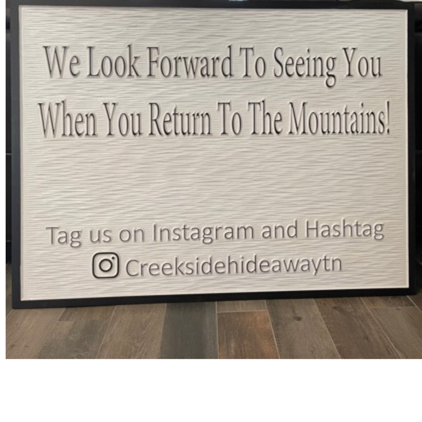 Double Sided Weather Proof PVC Sign