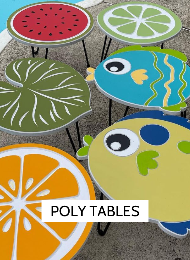 Poly Tables - T&T CNC Design Studio