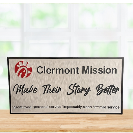 CFA - Large Custom Mission Statement