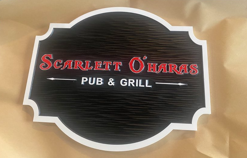 Custom Carved Business Sign  Single or Double -sided Available