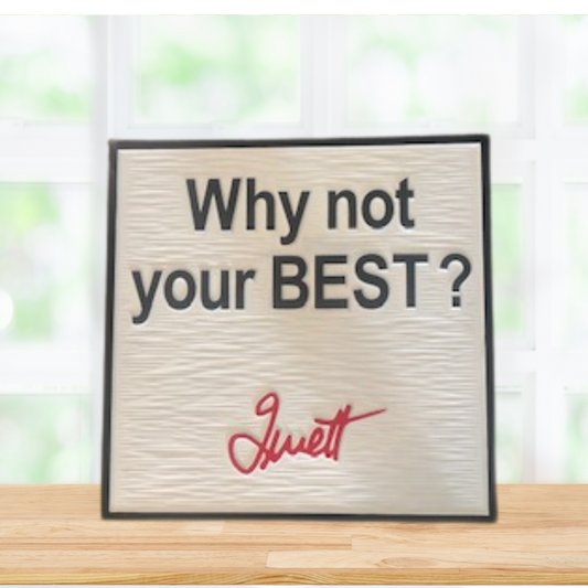 CFA - Why Not Your Best