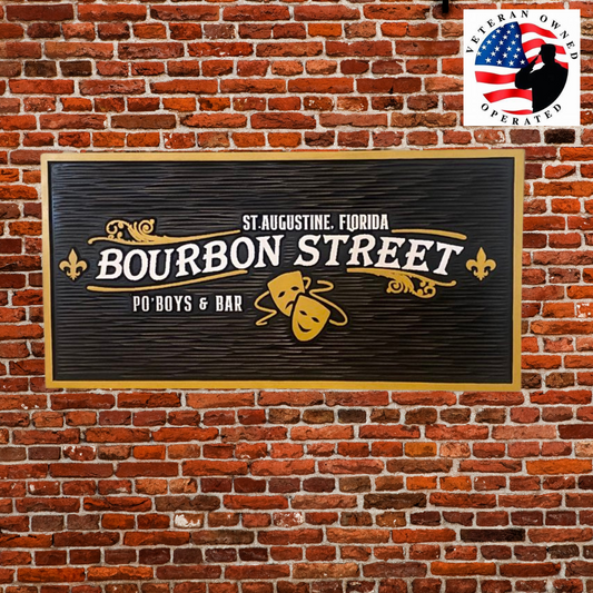 Custom PVC Sign Weatherproof Sign 30" x 15" Available single or double-sided