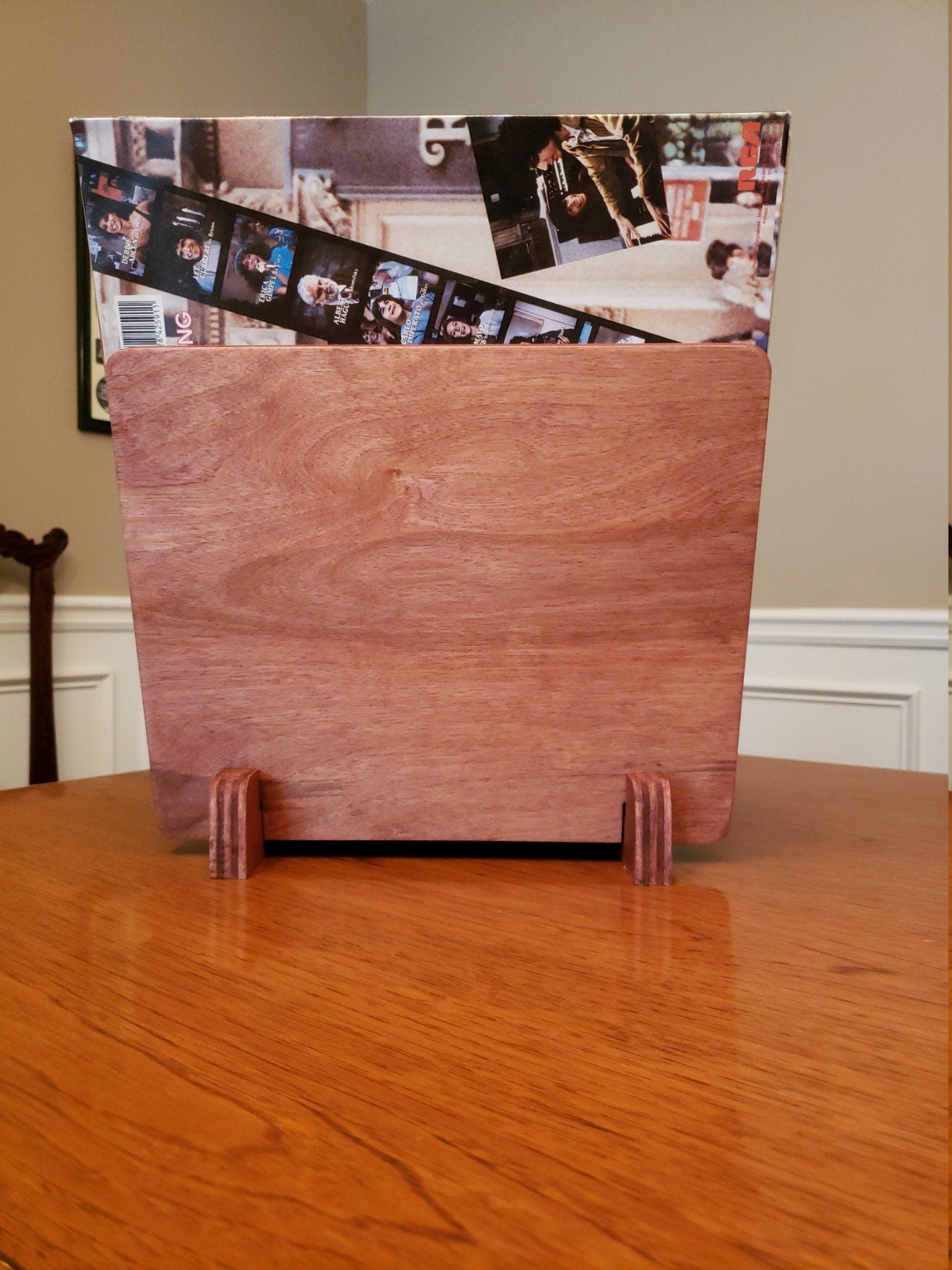 Vinyl Record Holder - Back View