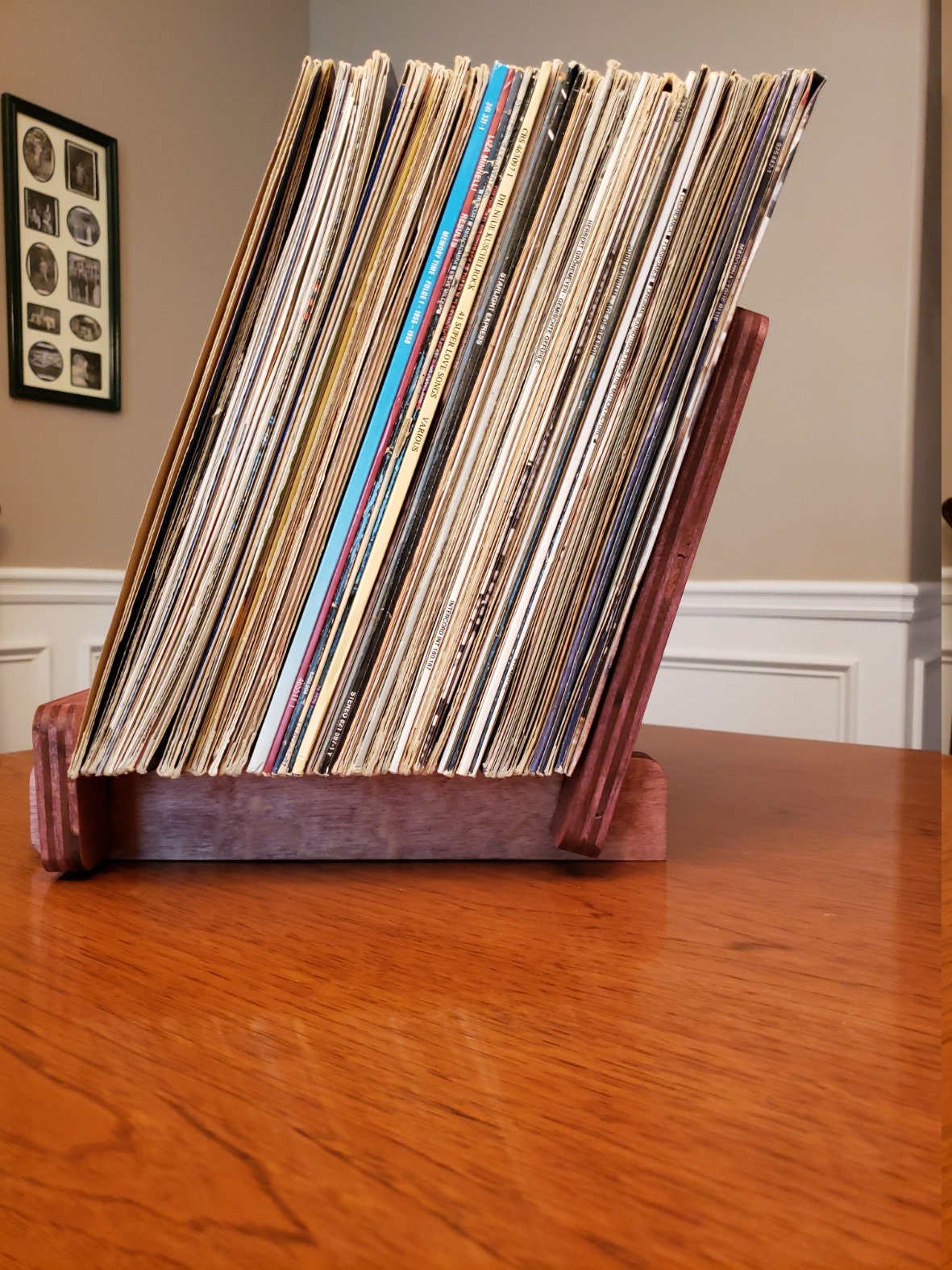 Vinyl Record Holder - Alternate View