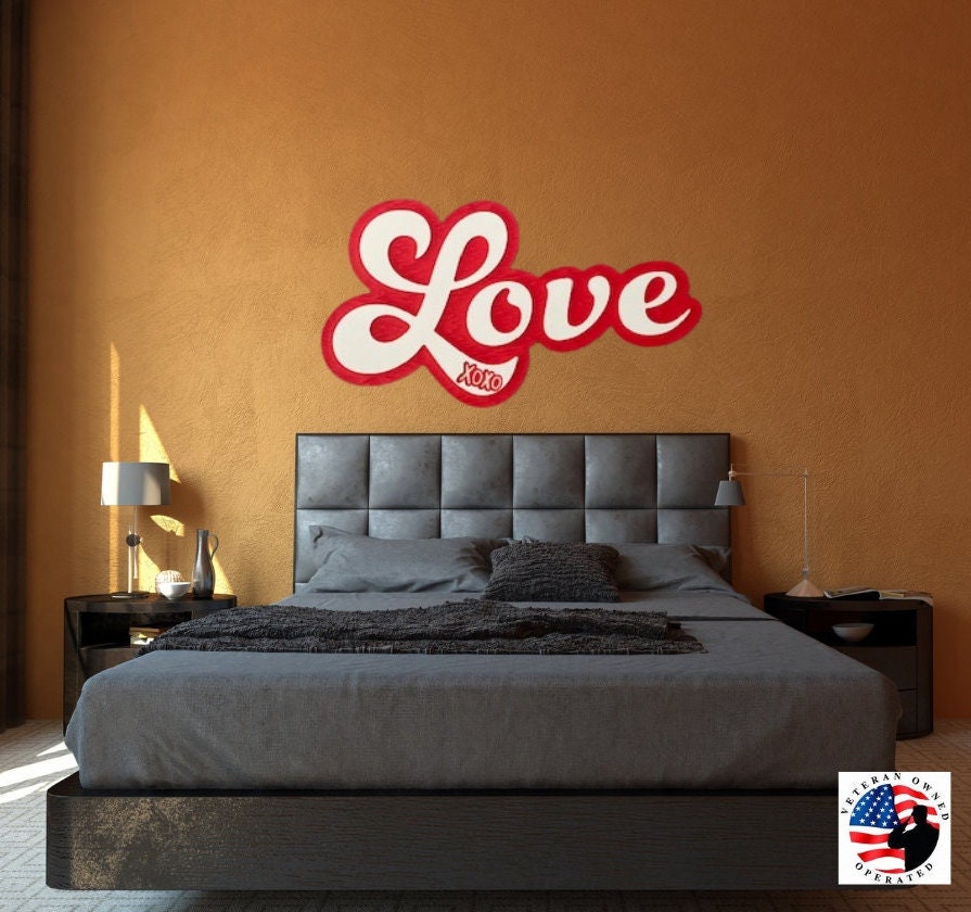 Pvc Love Sign| Love Wall Art