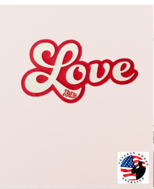 Pvc Love Sign| Love Wall Art
